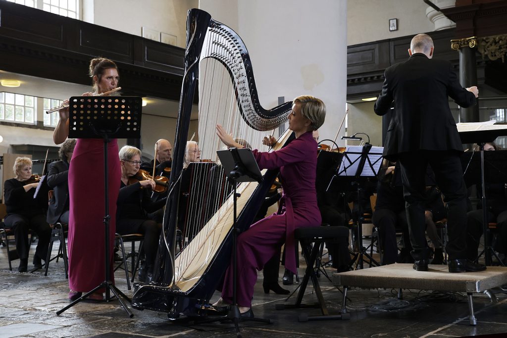 Marije Vijselaar (harp) en Anna Andela (fluit) fluit-harpconcert